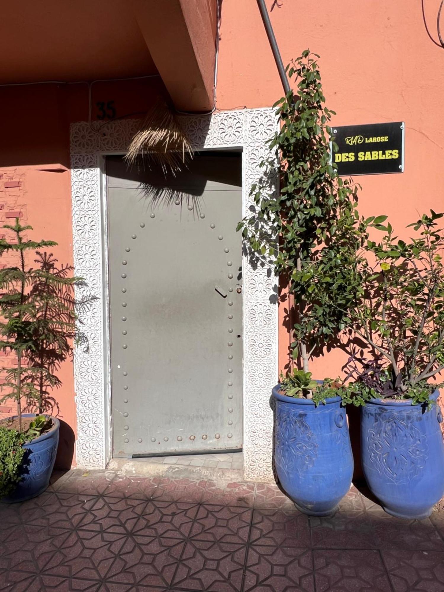 Riad La Rose Des Sables Marrakesh Exterior photo